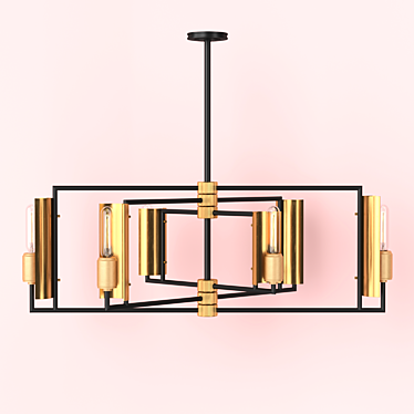 Elegant Hudson Valley Lighting Pendant 3D model image 1 