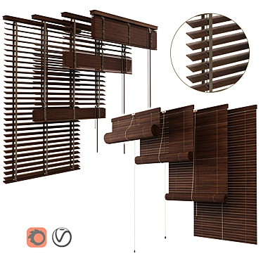 Window blind Seal Brown