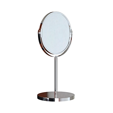 Axentia Tabletop Cosmetic Mirror 3D model image 1 