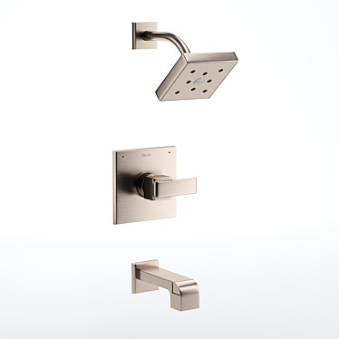 Modern Delta Ara Shower System 3D model image 1 