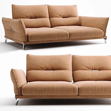 Luxury Journey: ITINERAIRE Sofa 3D model image 1 