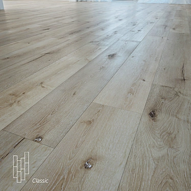 Provincial Oak: Premium Quality Flooring 3D model image 1 