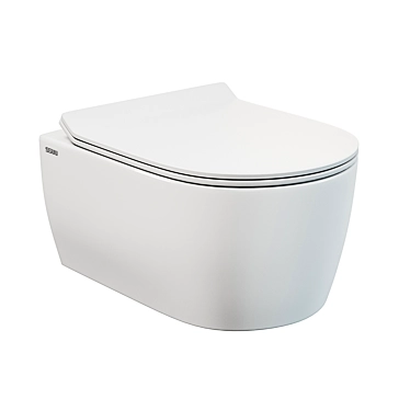 SSWW NC2038 RimFree Wall-Hung Toilet 3D model image 1 