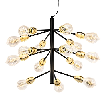 Elegant Lussole LGO GRLSP Pendant 3D model image 1 