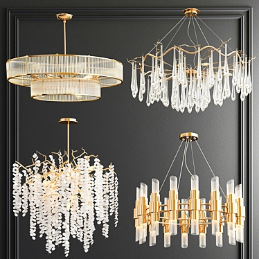 Elegant Chandelier Collection_72 3D model image 1 