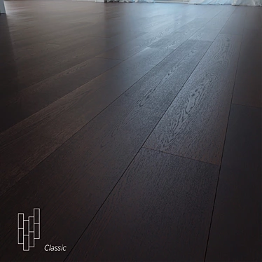 Tonga Oak Flooring: Beautifully Textured & Versatile 3D model image 1 