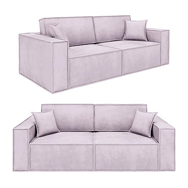 Turin Sofa by Aura Interiors 3D model image 1 