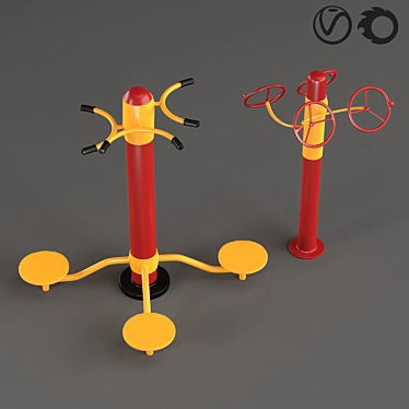 Outdoor Sports Equipment Set: Vol2 3D model image 1 