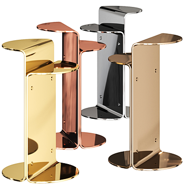 Minotti FLIRT: Stylish Table by Rodolfo Dordoni 3D model image 1 