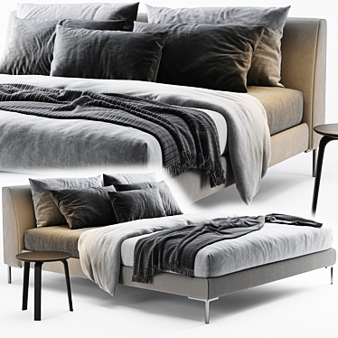 Picasso Sofa & Chair Bed 3D model image 1 