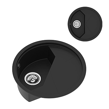 Customize Your Kitchen: Stream Graphite Sink Kit 3D model image 1 