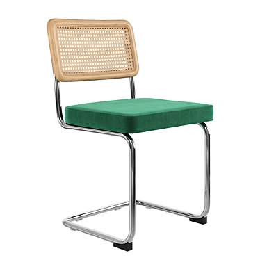 Nora Olive Green Dining Chairs 3D model image 1 
