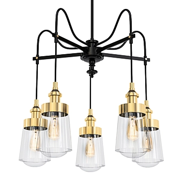 Savoy House Europe 201: Elegant Lighting Fixture 3D model image 1 