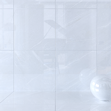 Marble Mainstone Cloud Wall Tiles 3D model image 1 