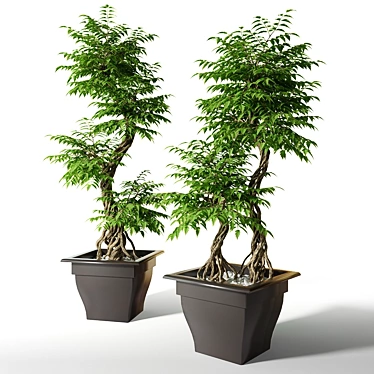 Fruitful Fruticosa: Extra Large Artificial Tree 3D model image 1 