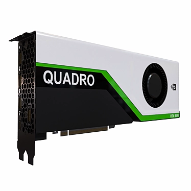 Nvidia RTX Quadro 8000: Unleash Limitless Graphics Potential 3D model image 1 