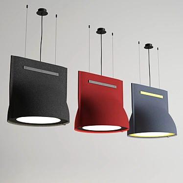 BuzziBell: Acoustic Lighting Masterpiece 3D model image 1 