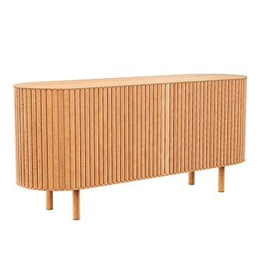 Sleek RIMA Credenza: Exquisite Design 3D model image 1 