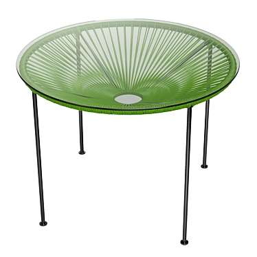 Zica Outdoor End Table: Stylish and Durable 3D model image 1 