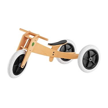 Wishbone 3-in-1 Natural Bike 3D model image 1 