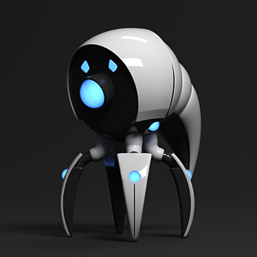 Nanobot 3D Model - obj File 3D model image 1 