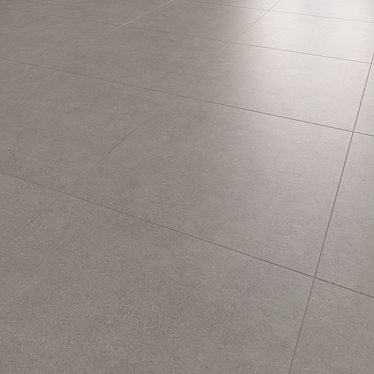 Orlando Gray Matte Floor Tiles 3D model image 1 