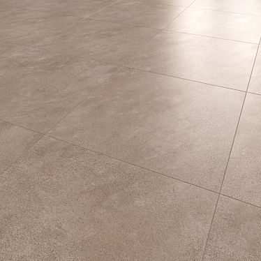 Galo Beige Mate Floor Tile 3D model image 1 