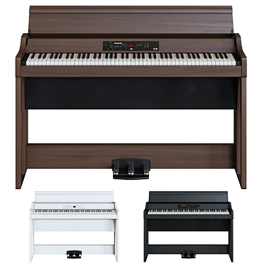 Korg G1 Air: Advanced Digital Piano 3D model image 1 