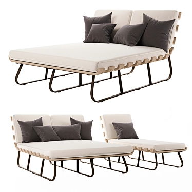 Dimitri Outdoor Chaise Set