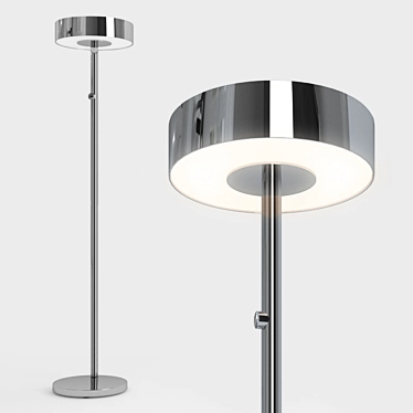 Ikea Stockholm Floor Lamp - Sleek and Stylish Illumination 3D model image 1 