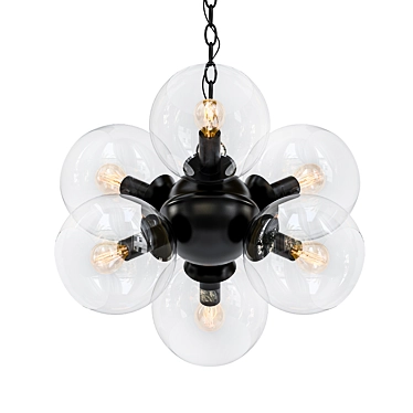 Industrial Schoppen Loft Pendant 3D model image 1 
