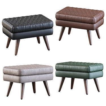 Cozy Corolle Bench Seat 3D model image 1 