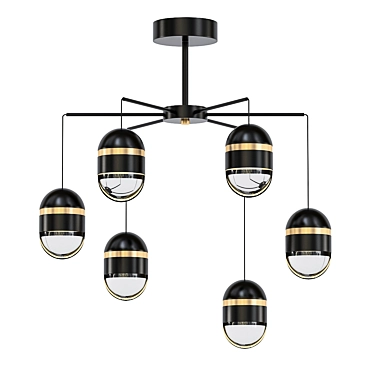 Wunderlicht Loft Pendant Light 3D model image 1 