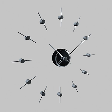 Sleek Spanish Timepiece: Nomon Merlin 12N-125 3D model image 1 
