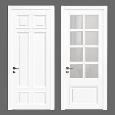 Elegant Entryway Solution - Door 32 3D model image 1 