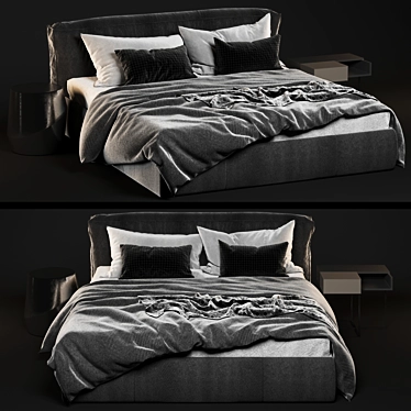 Bed Bokara Grey