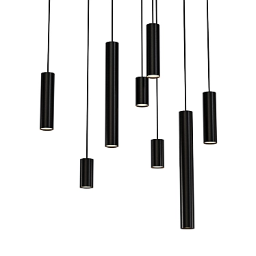 Tubus Pendant Light System 3D model image 1 