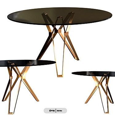 Pols Potten Contemporary Millimeter Table 3D model image 1 