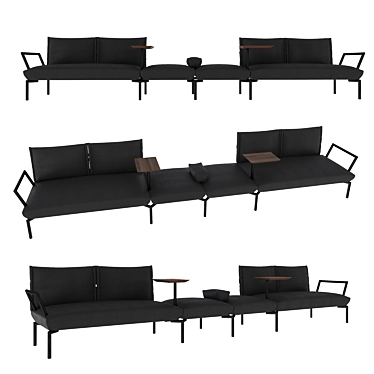 Sancal CLICK: Stylish Assembly Sofa 3D model image 1 