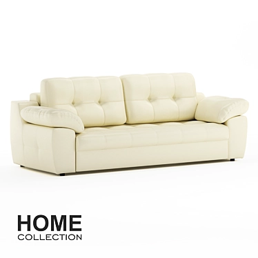 Luxurious Skai 3r Dollaro Sofa 3D model image 1 