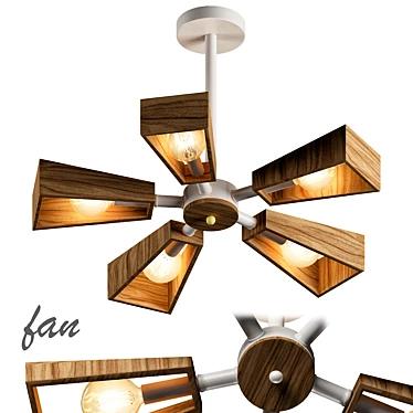 Modern 2013 Fan: V-Ray Render 3D model image 1 