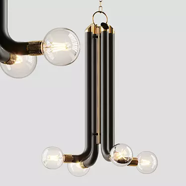 Luxe Hudson Valley Pendant Lighting 3D model image 1 