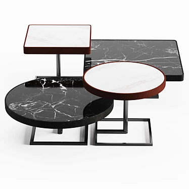 Bud_e_Terence: Stylish Italian Tables 3D model image 1 