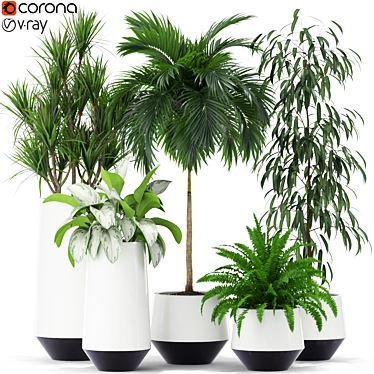 Lush Greenery for Your Home 3D model image 1 