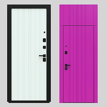 Title: Stylish Fortezza MB11 Doors 3D model image 1 