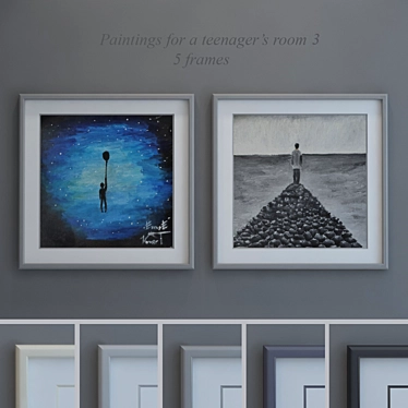 Picture frame Black Russian