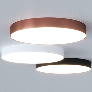 Metalmek Circle 9750: Stylish LED Ceiling Light 3D model image 1 