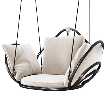 Brazilian Inspired Hanging Chair 3D model image 1 