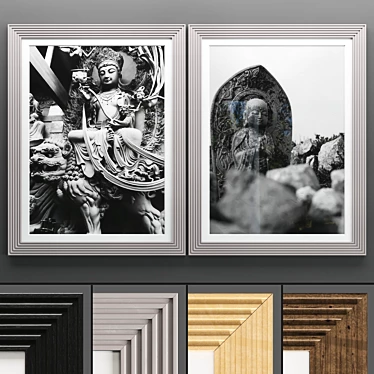 Elegant Photo Frame - Art Frame 534 3D model image 1 