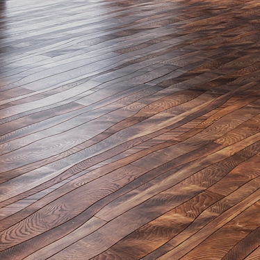 Seamless Weave Parquet: Ultimate Elegance 3D model image 1 